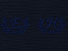 画像7: 《選べるイニシャル刺繍》タブレットケース ノートPC クッションケース ショルダー ベルト ナイロン製 ネイビー ランドセル 通学 小学生 日本製 (7)
